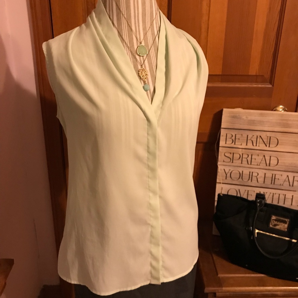 Calvin Klein sleeveless blouse